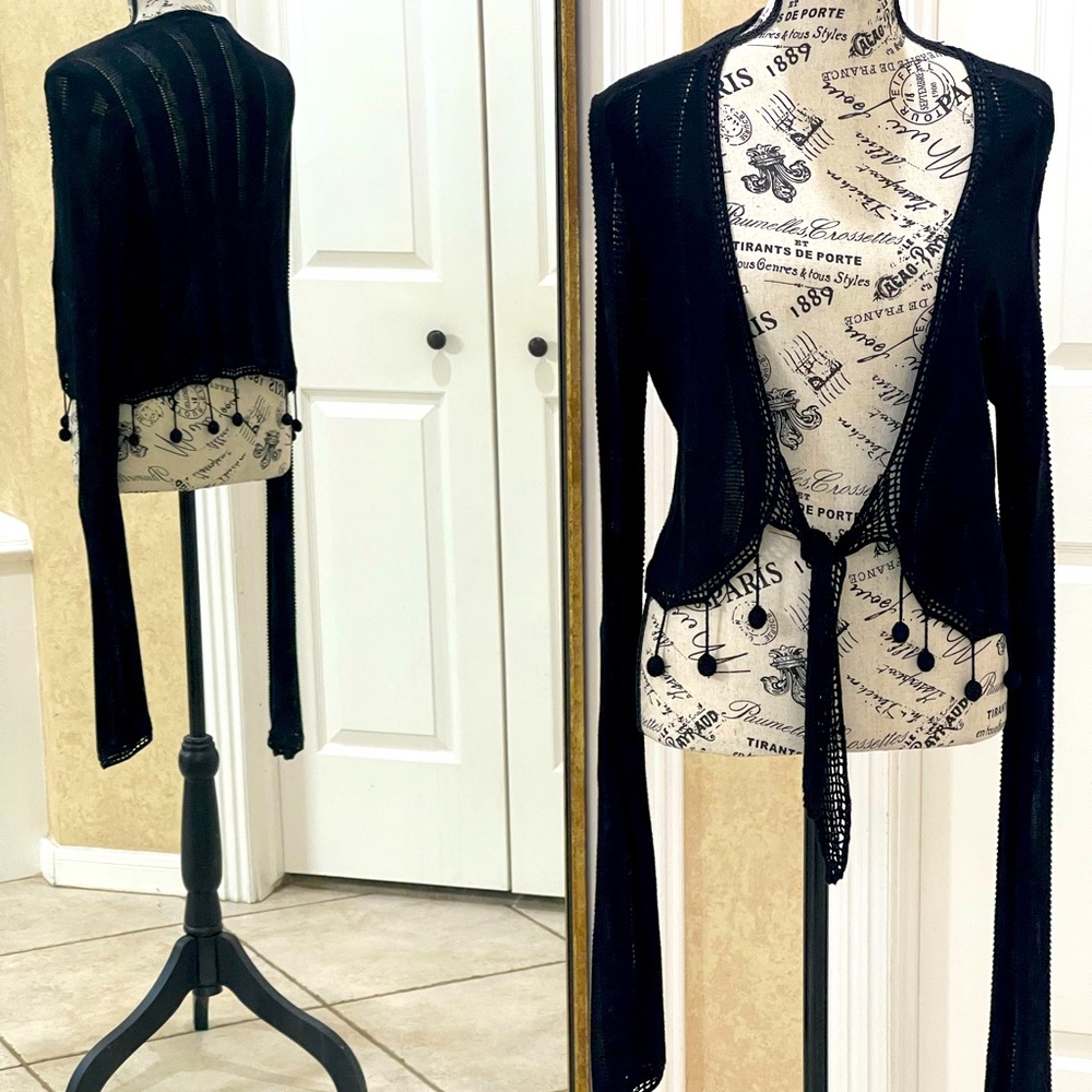 SOLD $32 White House Black Market Cardigan Sweater Wrap - Picture 1 of 10